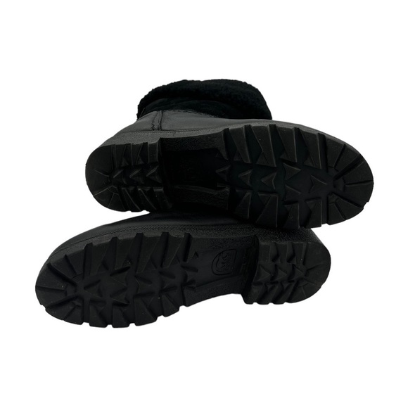 VINTAGE SOREL Shearling Boot Black - Picture 13 of 13